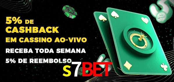Promoções do cassino ao Vivo s7bet